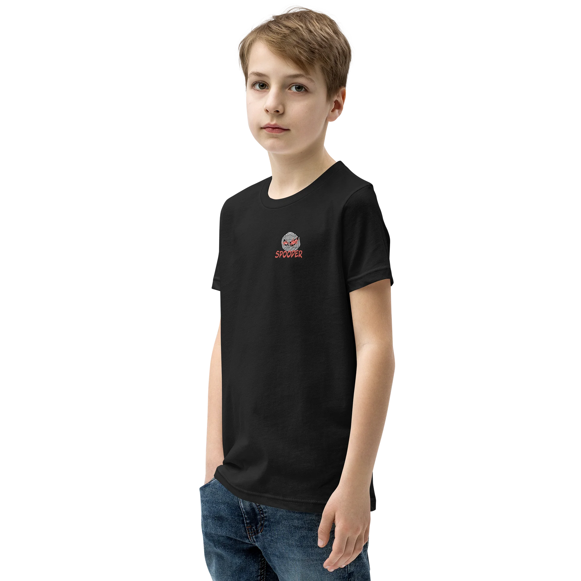 Kids' Symbiote Spooder Shirt product image (4)