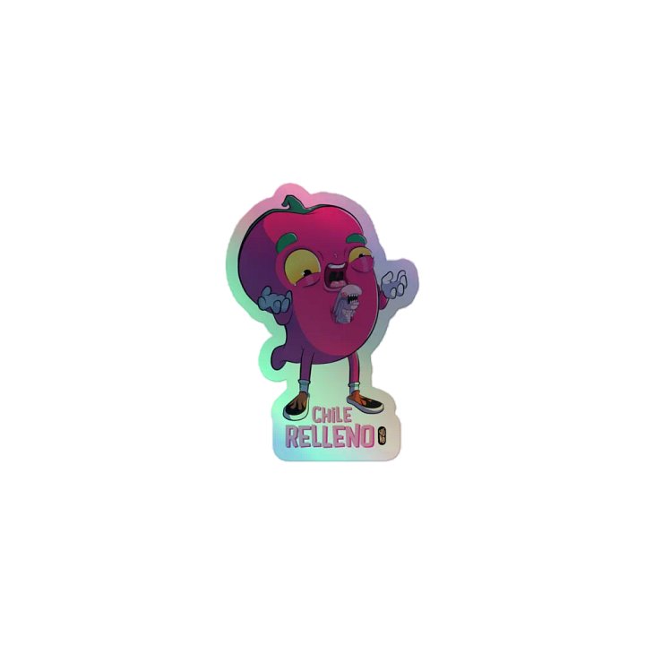 Chile Relleno - Sticker (Holographic Kiss Cut) product image (1)