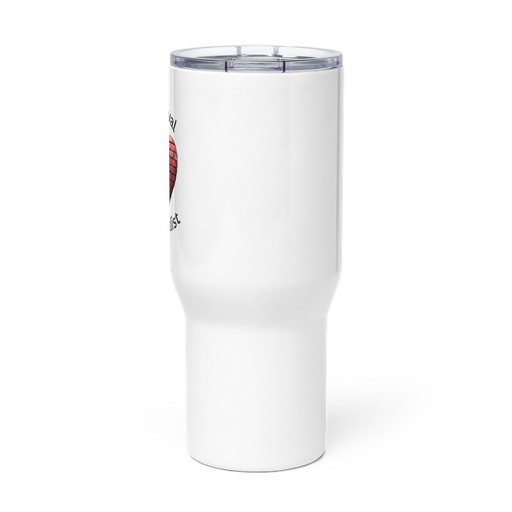 Heart Wall Removal Specialist 25 oz or 40oz Tumbler-Red and Gray Brick product image (2)