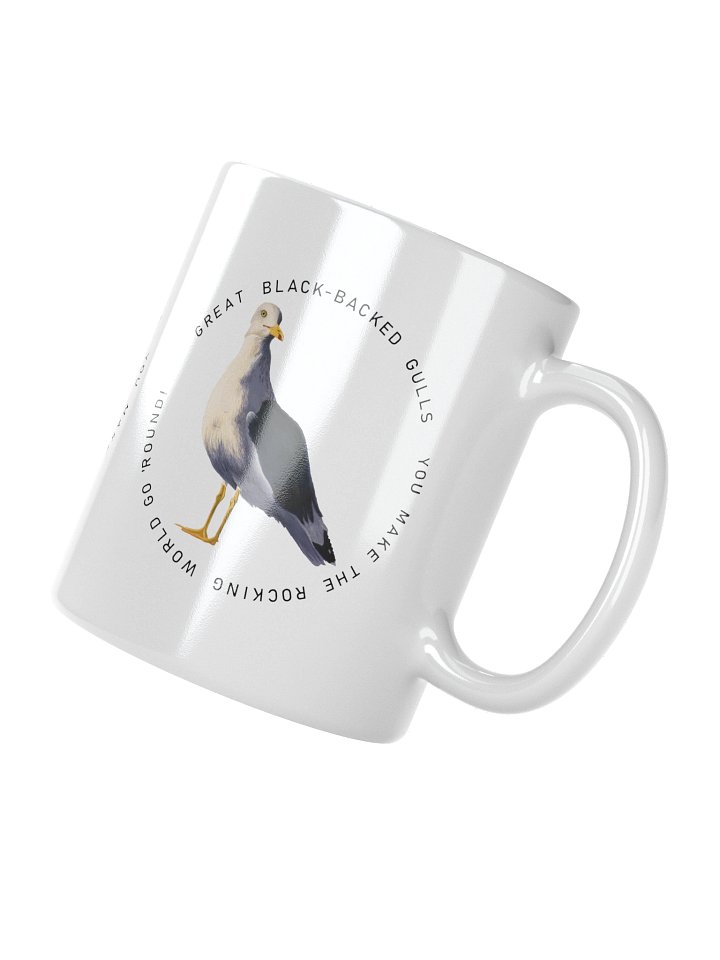 Black-Backed Gulls white mug product image (2)