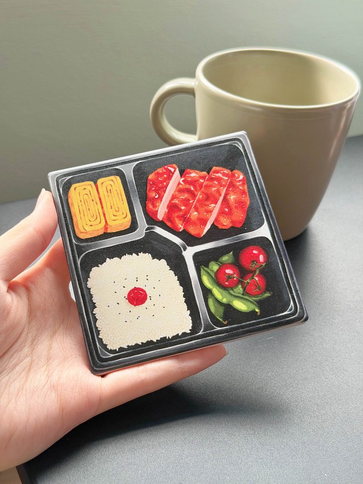 Bento Lunch Box Coaster product image (2)