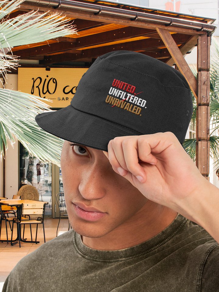 United. Unfiltered. Unrivaled. Flexfit Bucket Hat product image (1)