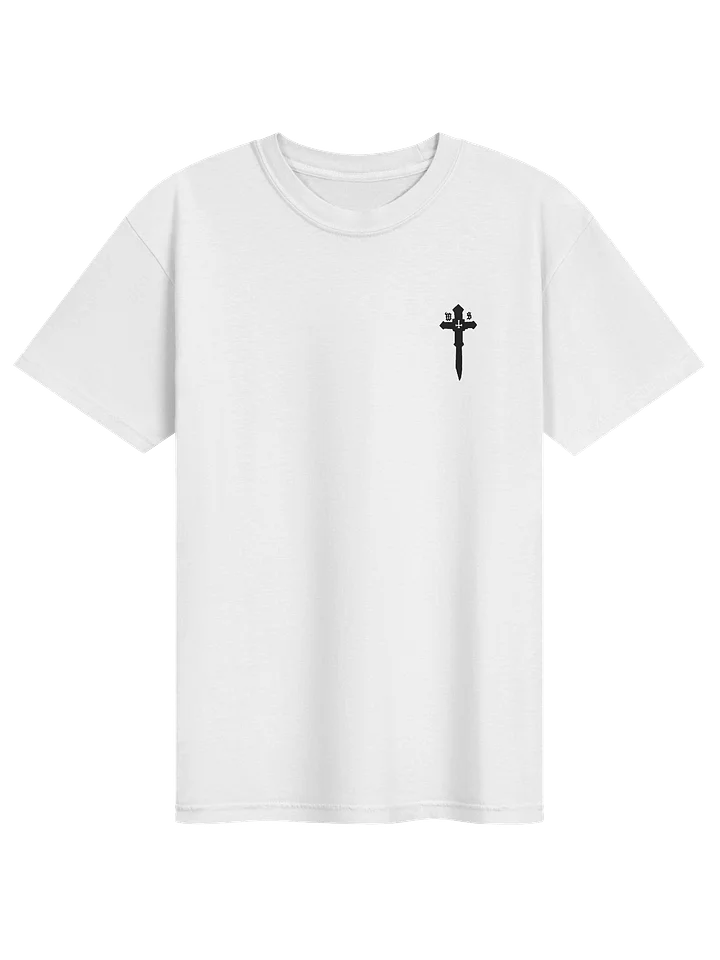 "JESUS FORGIVES" -SHIRT WHITE product image (1)