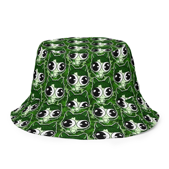 "Crazy About Catbie" Reversible Bucket Hat product image (1)
