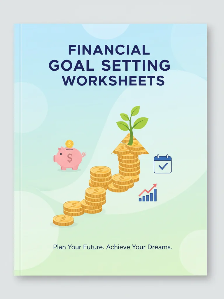 Financial Goal Setting Worksheets product image (1)