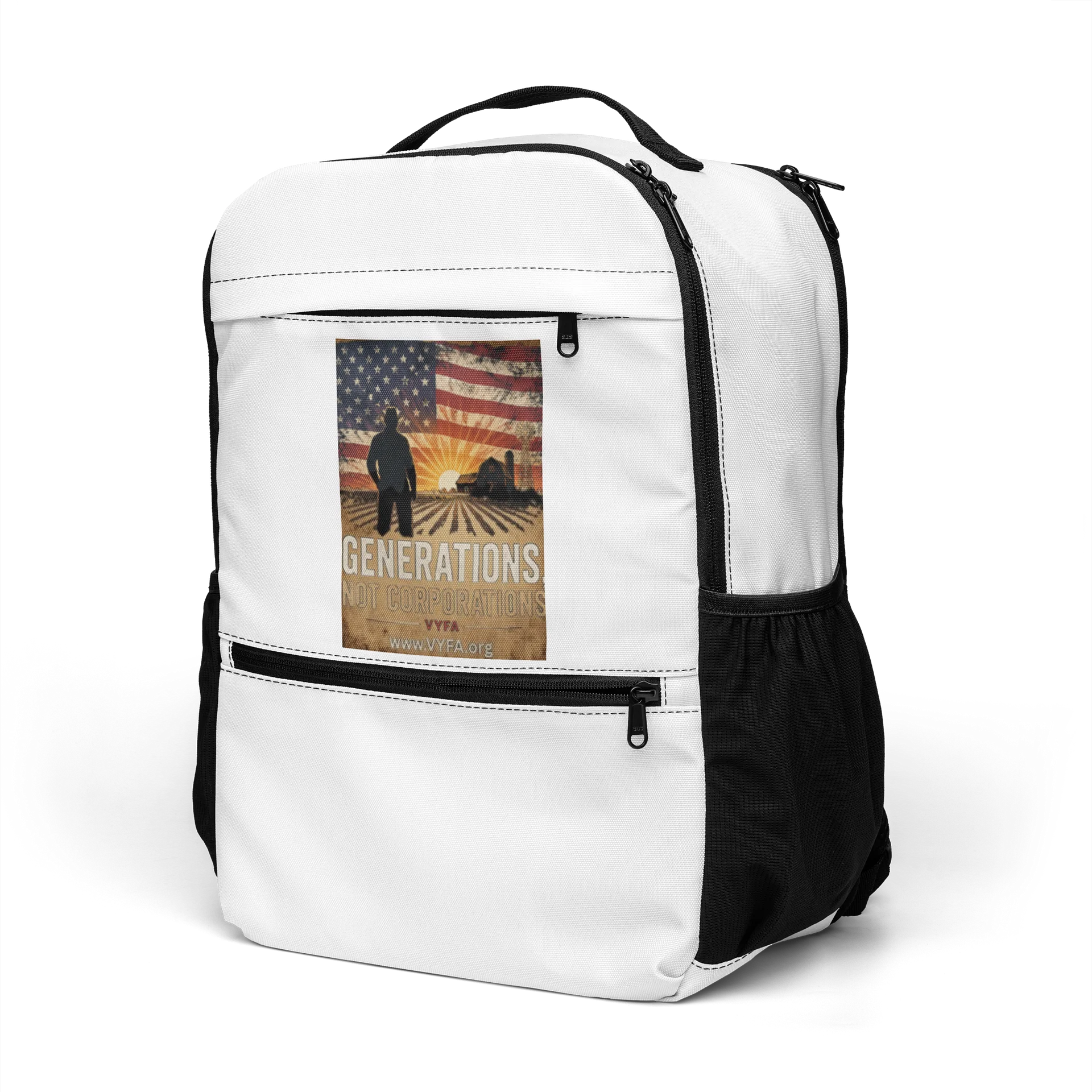 Generations Not Corporations Utility Backpack product image (5)