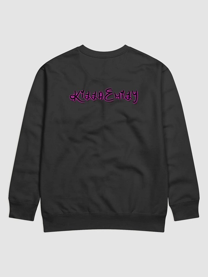 PINK HEART BUTT SWEATSHIRT WITH AUTOGRAPH ON BACK product image (2)