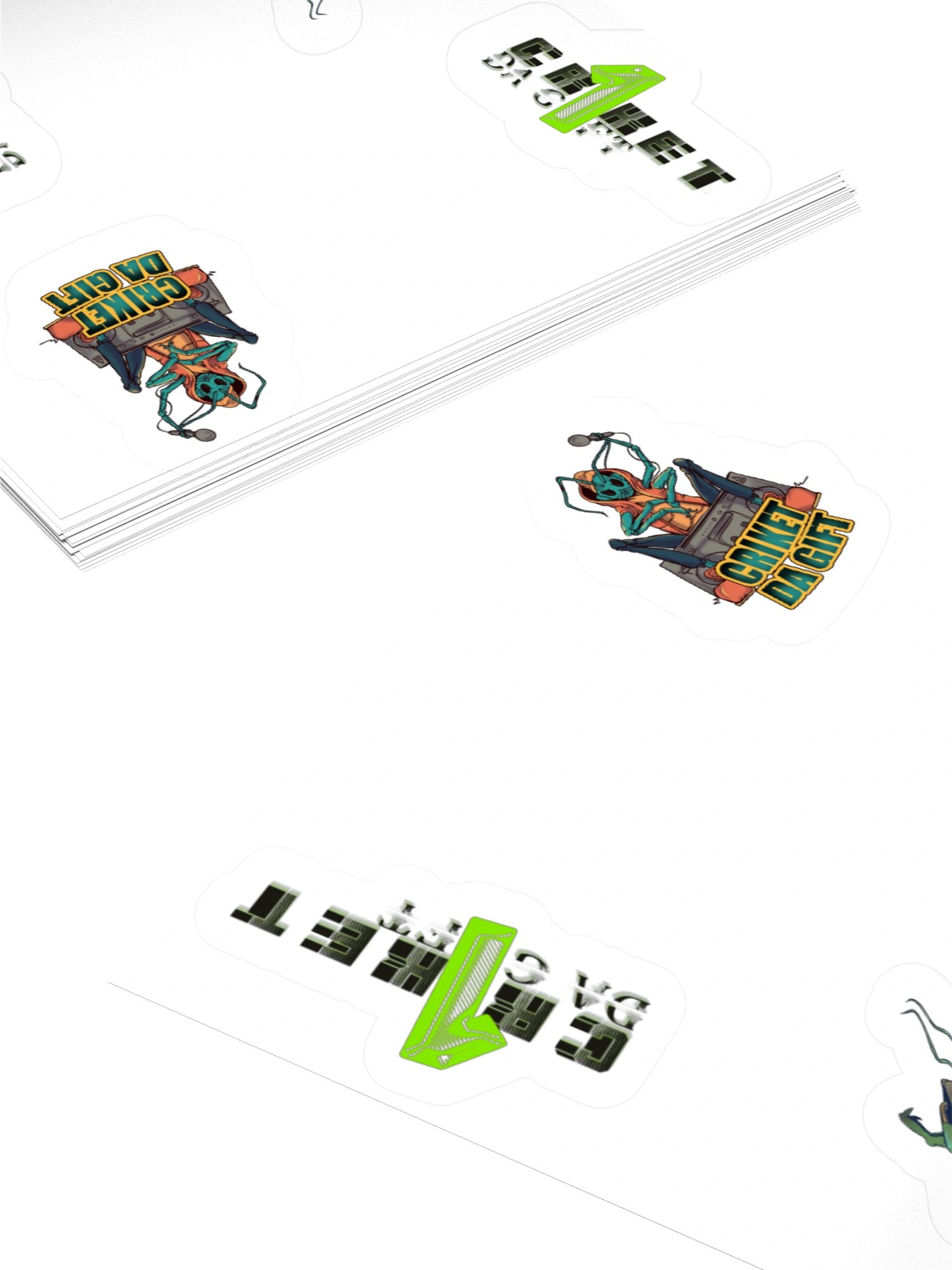 Criket Da Gift Kiss-Cut Sticker Pack product image (4)