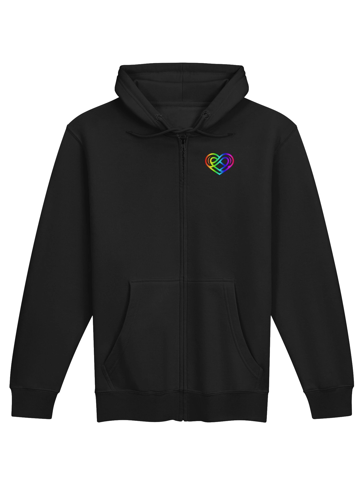 Zevi Signature Rainbow Zip Hoodie product image (1)