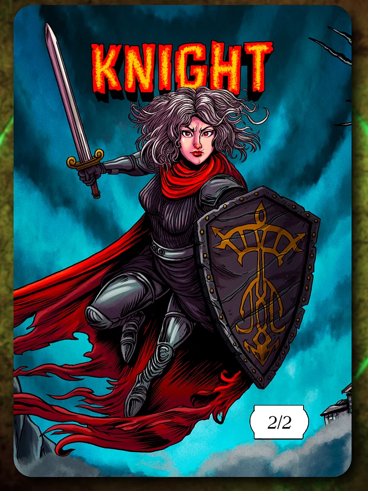 Knight 2/2 Full Art Token product image (1)