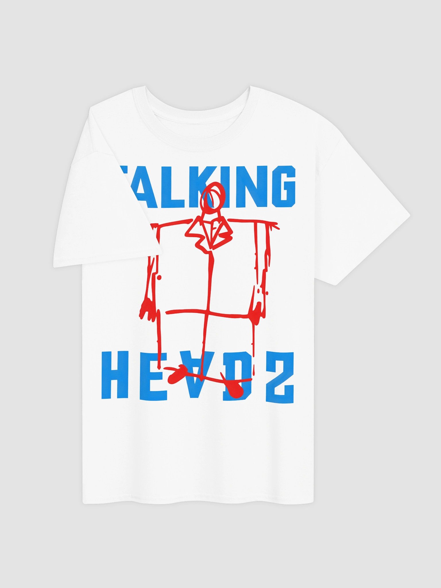 Talking Heads Big Suit T-Shirt | David Byrne 80s Music Graphic Tee