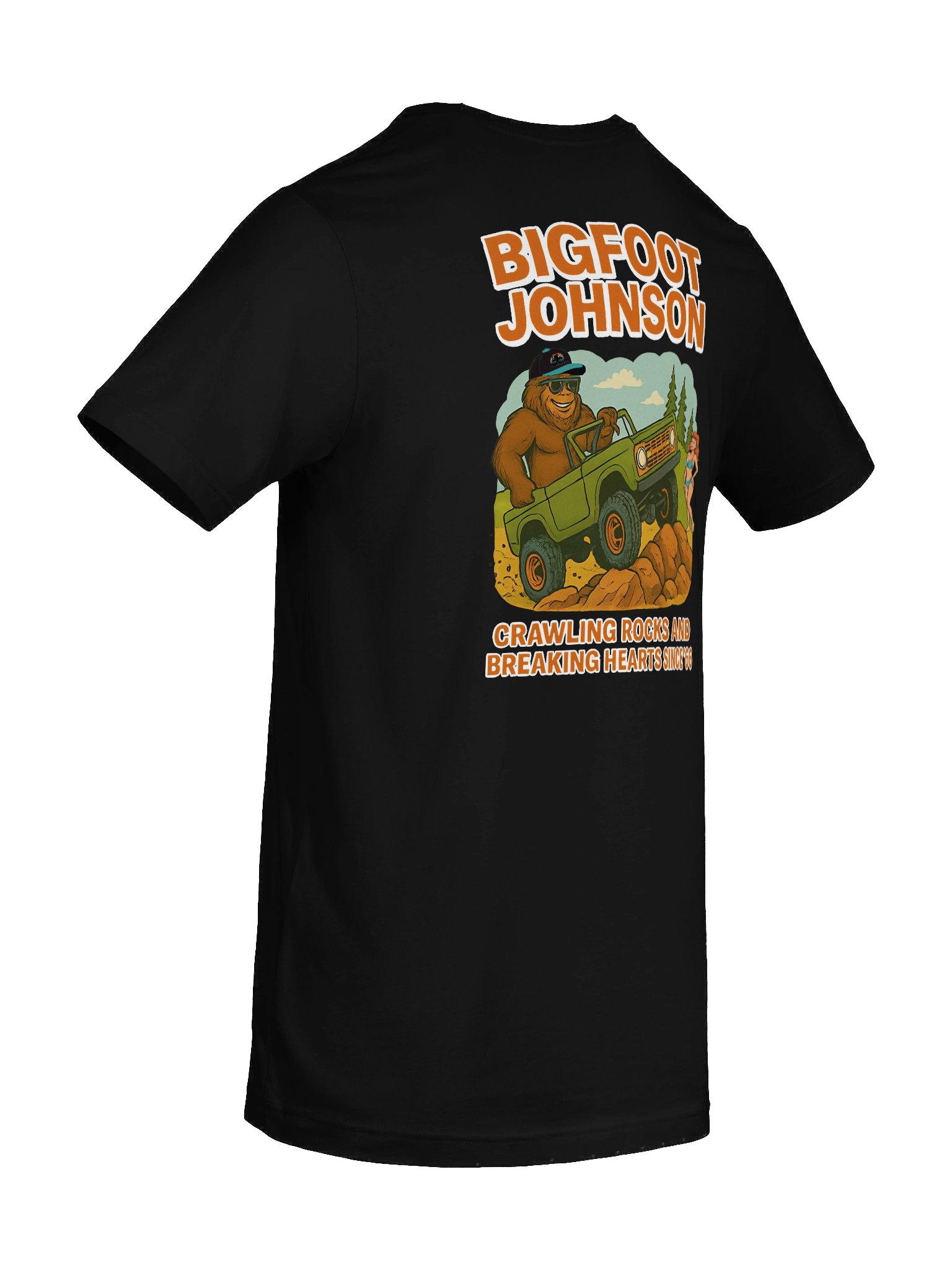 Bigfoot Johnson Breaking Hearts Tee (Black) product image (10)