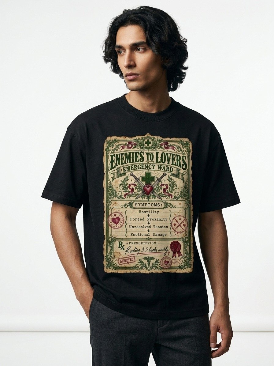 Enemies to Lovers Emergency Ward Vintage Prescription Shirt product image (3)