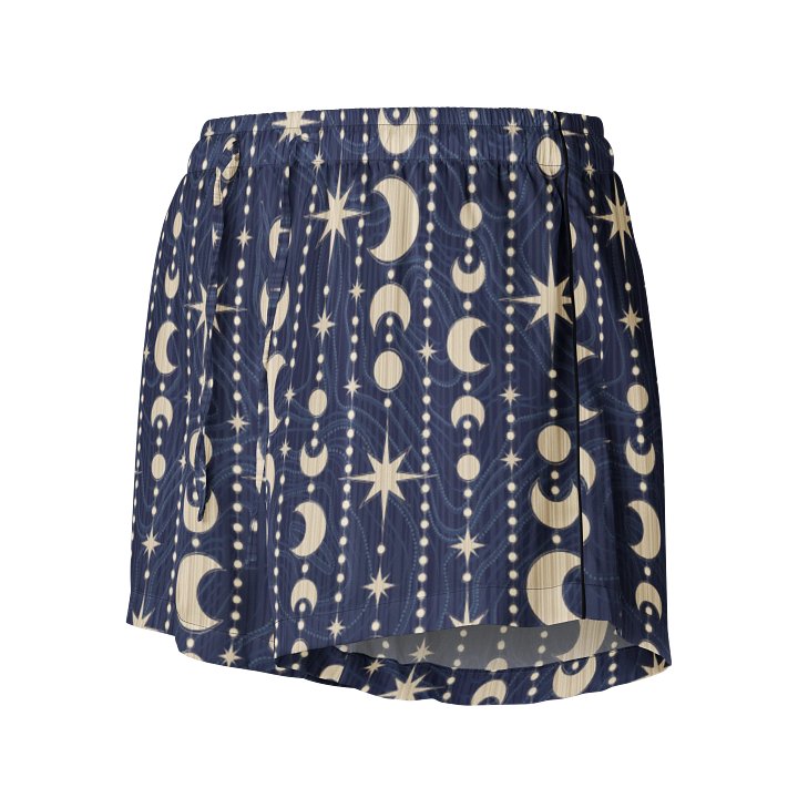 Celestial Dreams - Stars and Moons Pajama Shorts product image (1)
