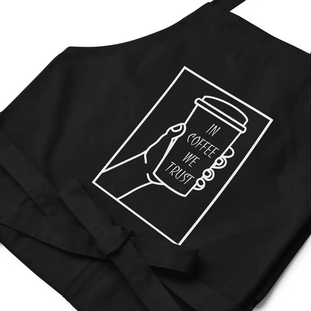 In Coffee We Trust Apron product image (5)