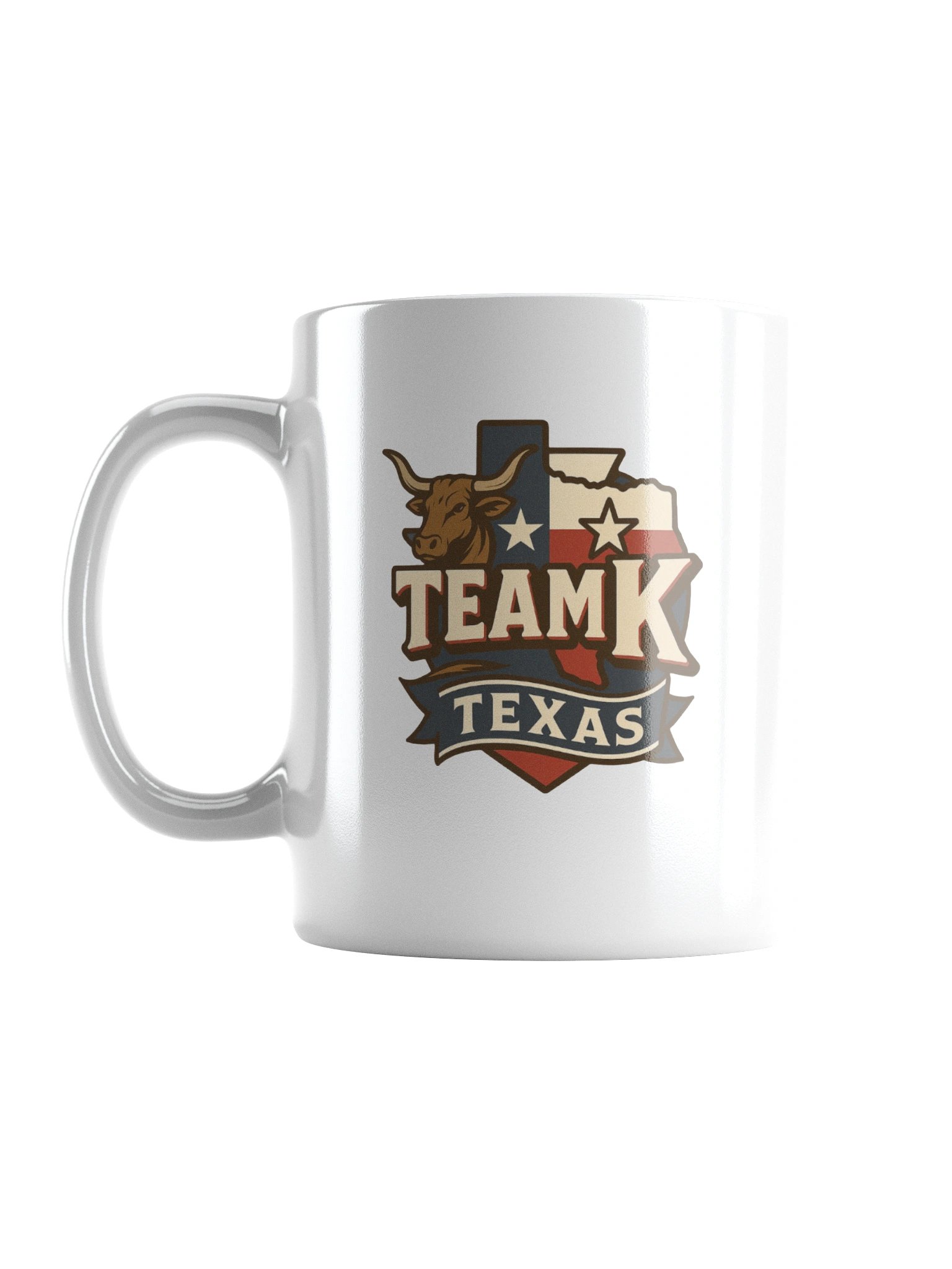 Team K Texas White Mug product image (18)