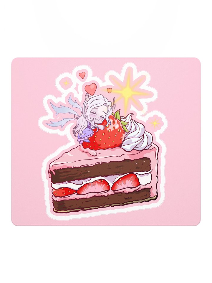 Nemmie's B-Day Limited Gaming Mouse Pad - Pink product image (2)