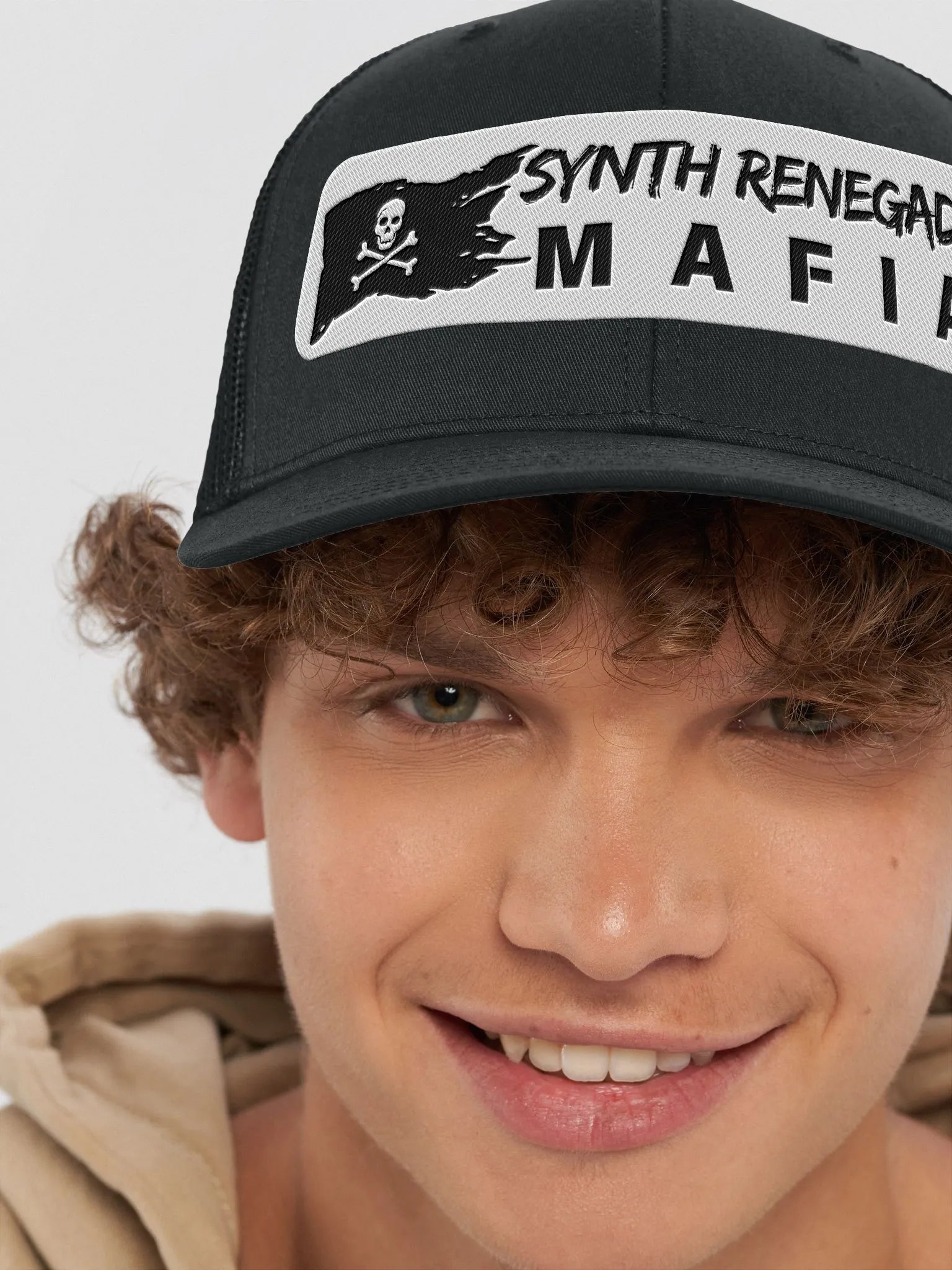 SYNTH RENEGADE MAFIA TRUCKER HAT product image (3)