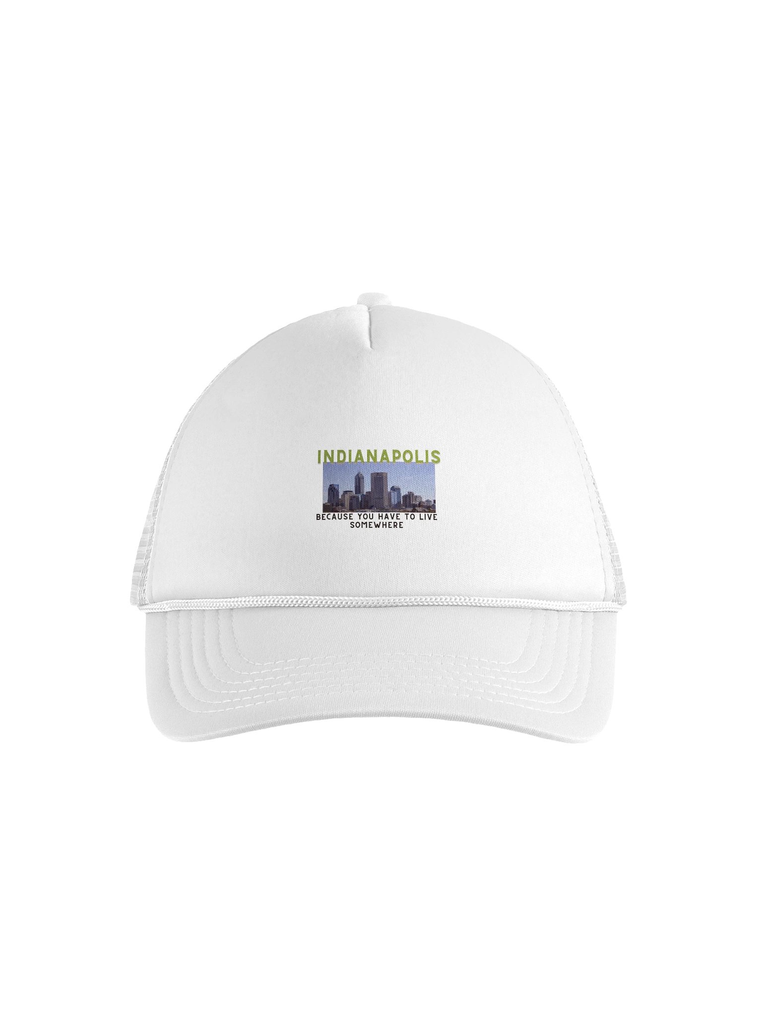 Indianapolis: Because You Have to Live Somewhere Baseball Cap product image (1)