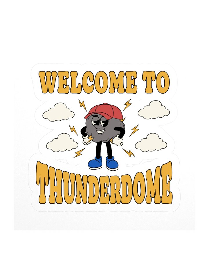 Nostalgia Collection | Thunderdome Sticker product image (2)