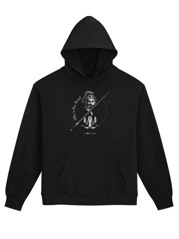 WHO’S THE BOSS? SPLIT CREST HOODIE product image (1)