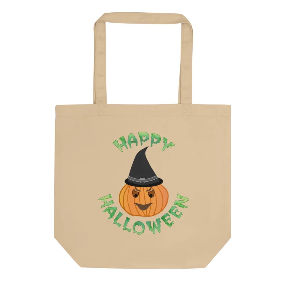 Spooky Pumpkin Halloween Tote Bag product image (9)