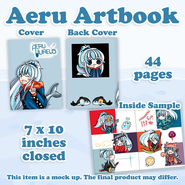 Aeru Dolphin Day Artbook [PREORDER] product image (1)