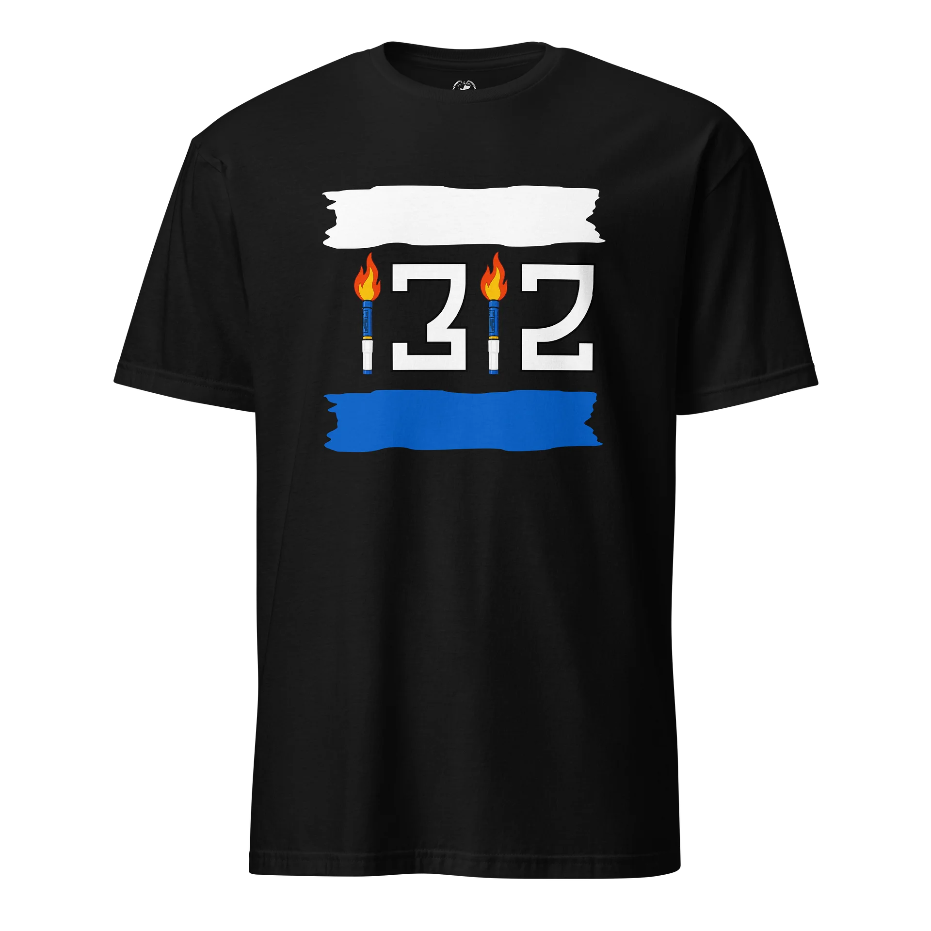 Tricou 1312 Alb și Albastru | Ultraşi în Peluze product image (1)
