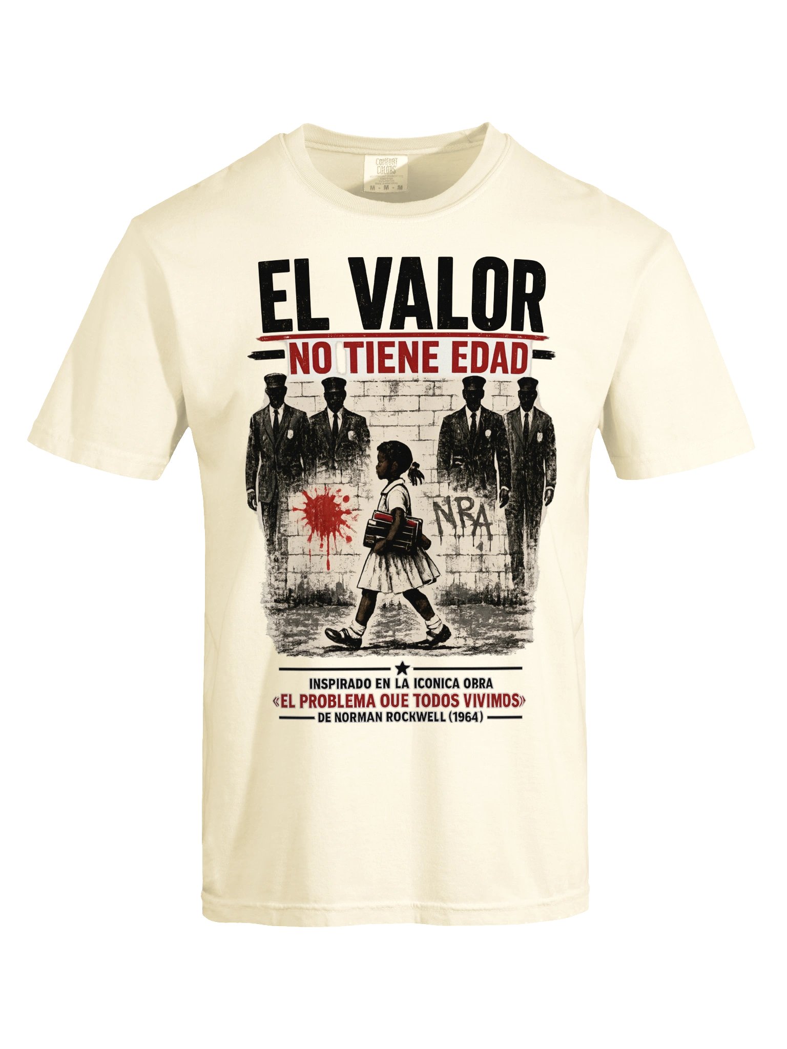 El Valor No Tiene Edad | Camiseta Inspirada en Norman Rockwell product image (2)
