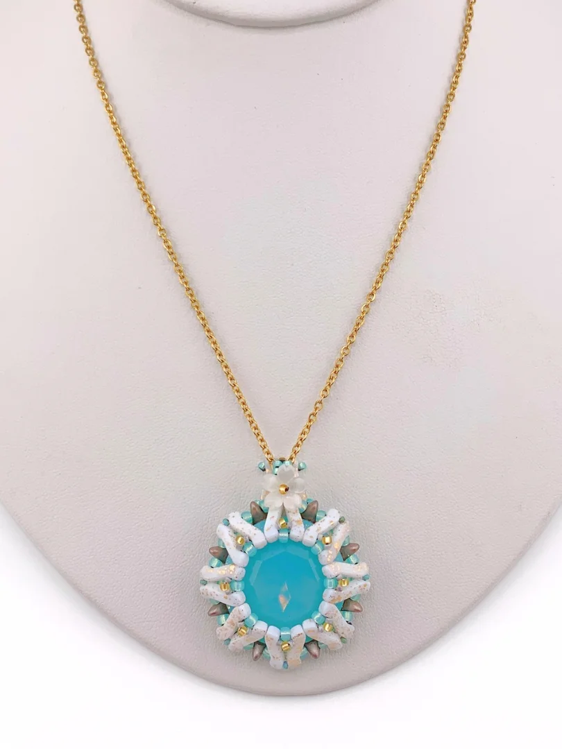 Balaton Blooms Pendant *ONLY* - Aqua product image (3)