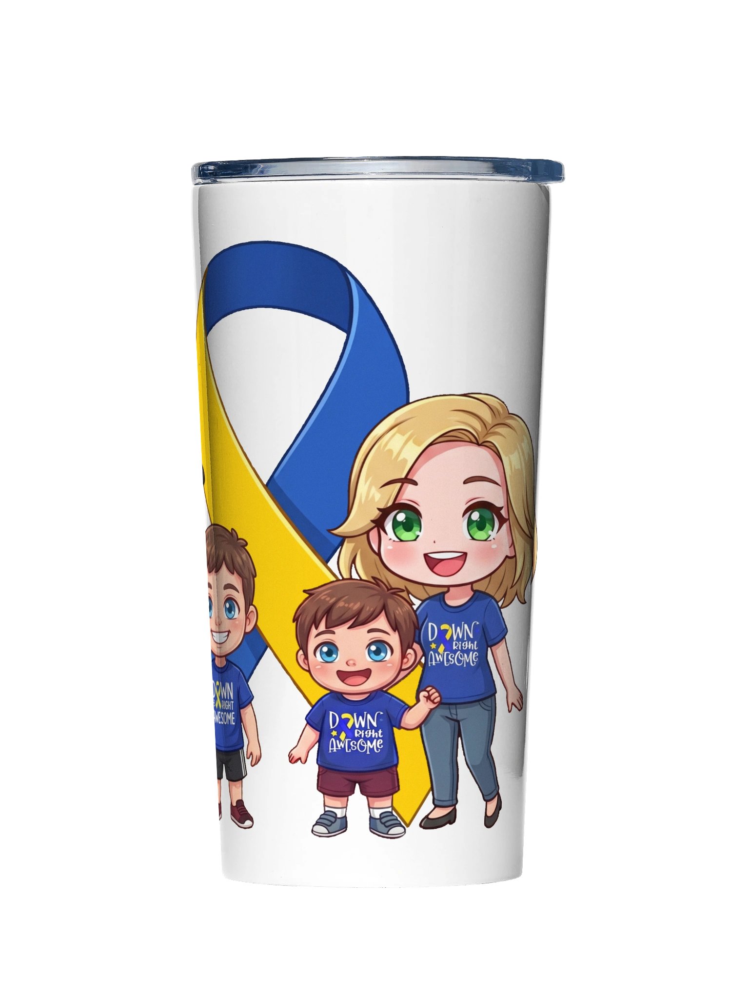 Ham and Liz Gaming Down Syndrome Support Tumbler product image (1)
