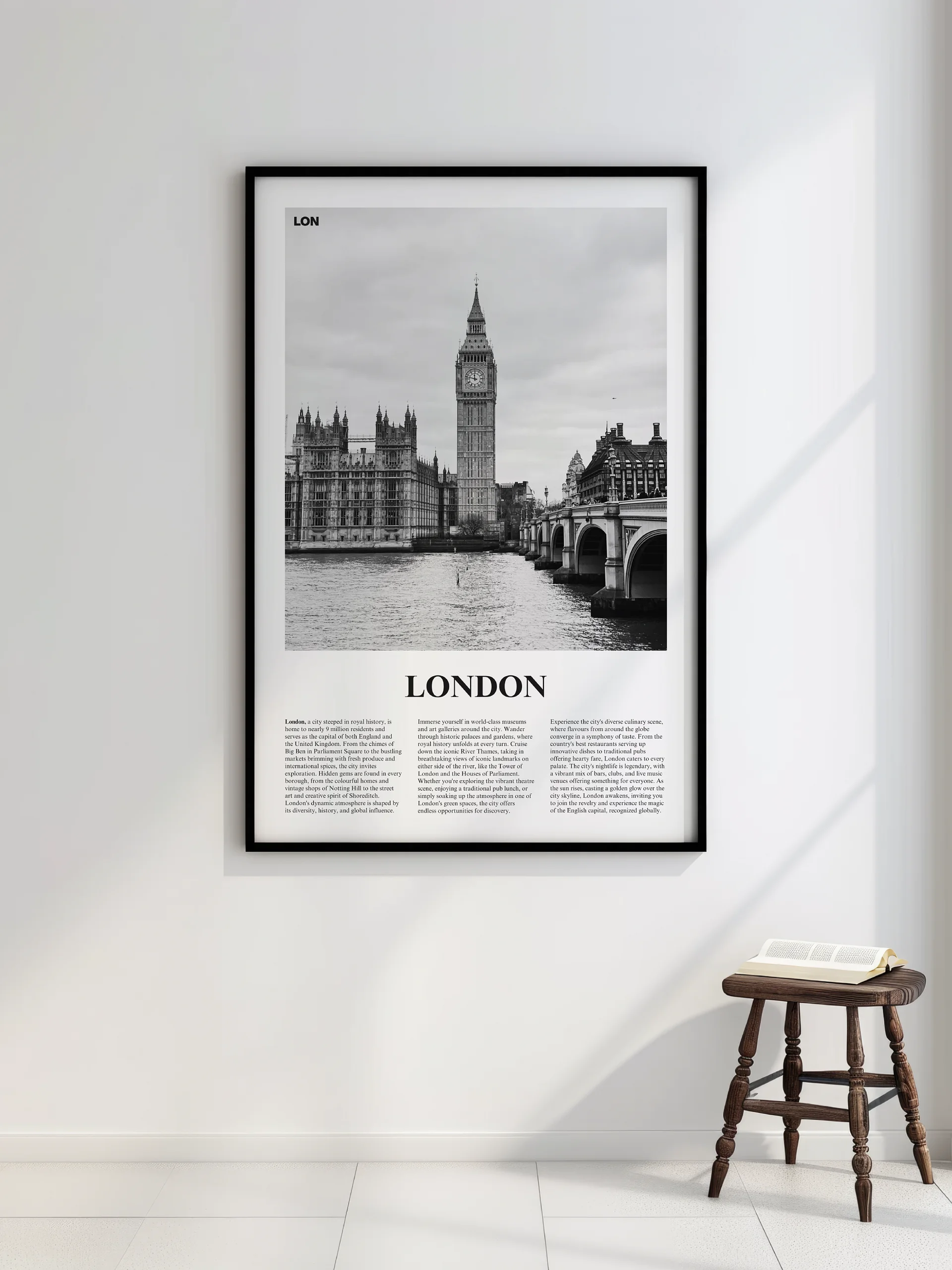 London 01 Newspaper Poster product image (2)
