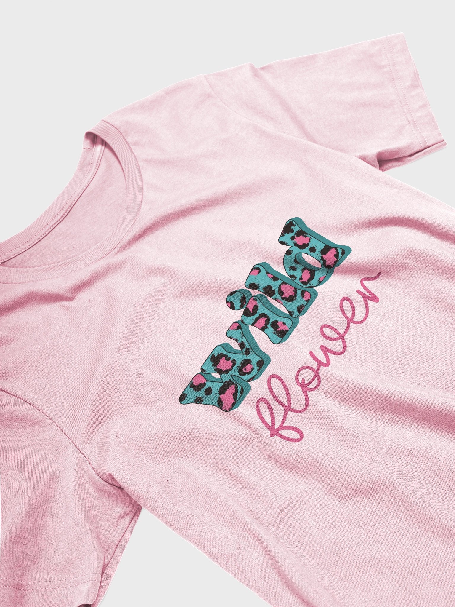 Wild Flower Leopard Print Tee product image (3)