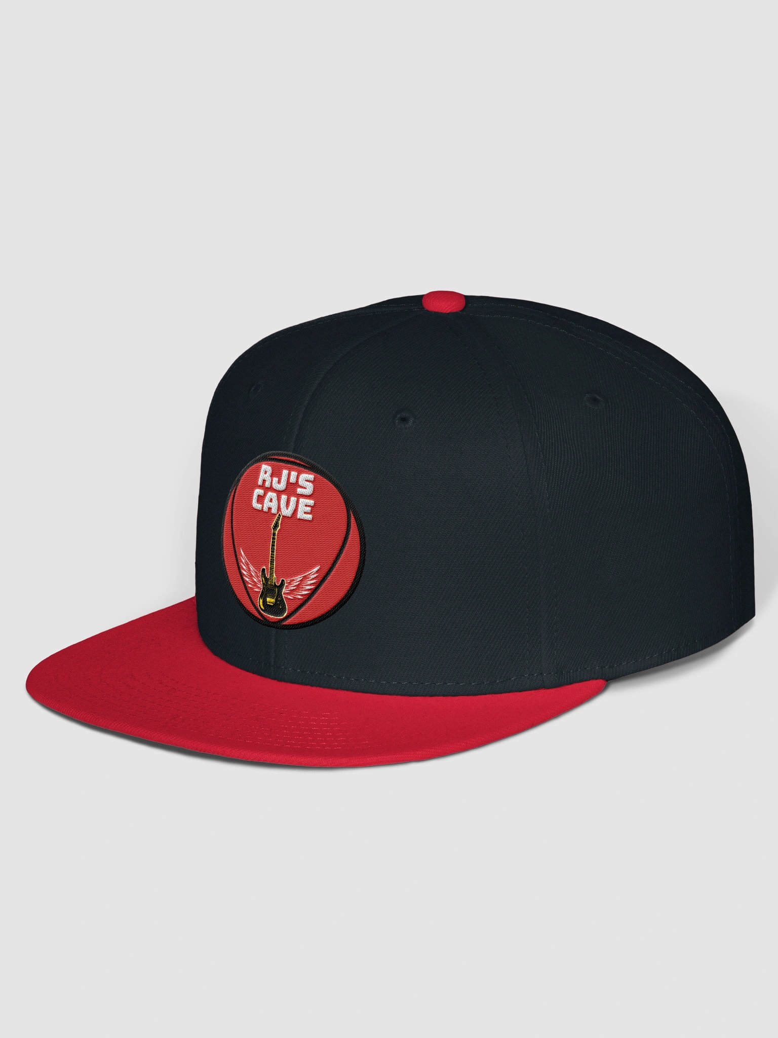 Rj's Cave Trucker Cap with Red Logo product image (18)