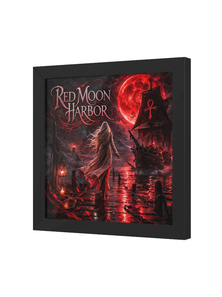 Red Moon Harbor Framed Matte Poster product image (2)