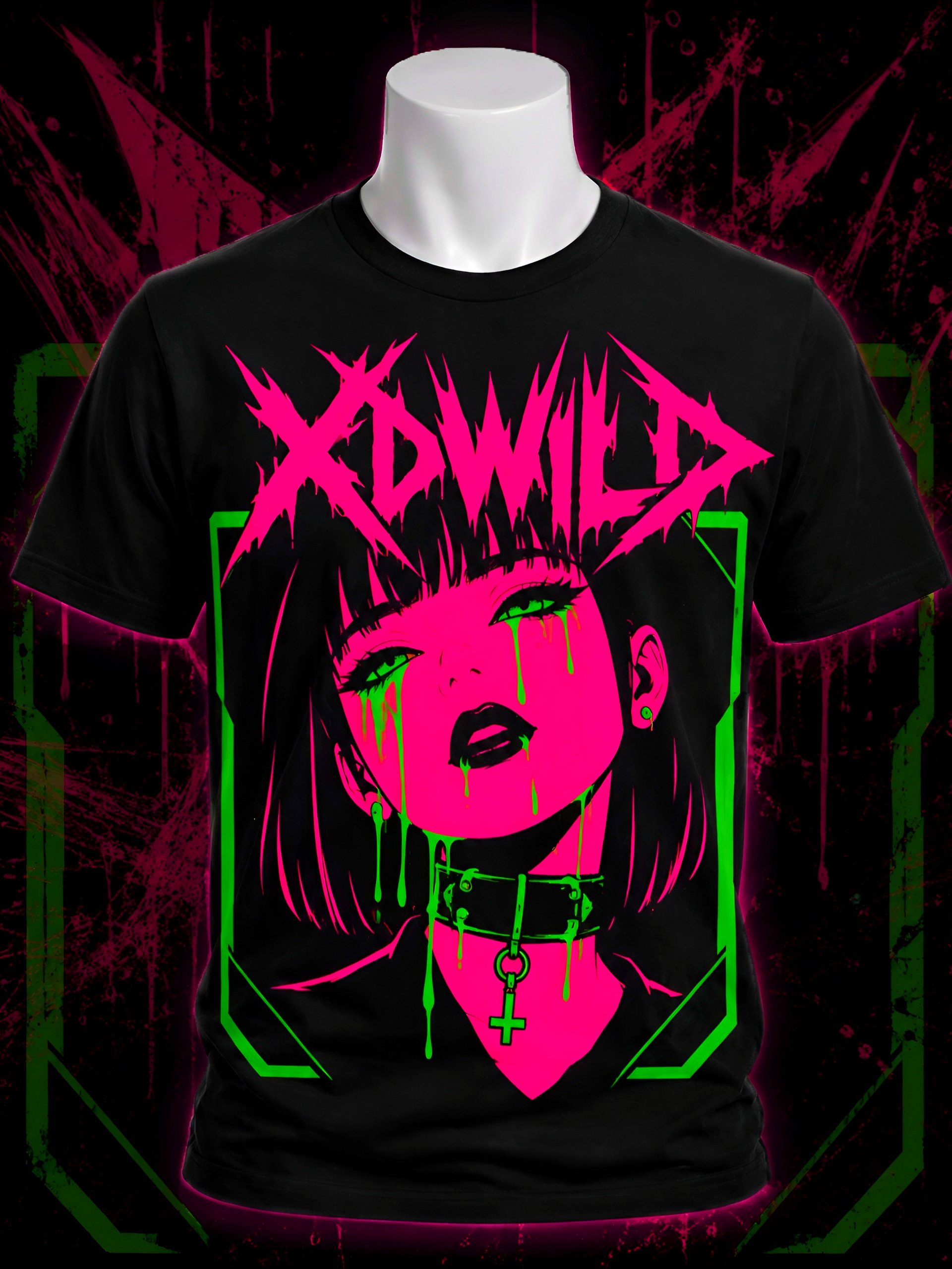 wild goth girl tee product image (1)