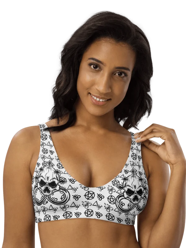 Skull Piercing Records Bikini Top product image (1)
