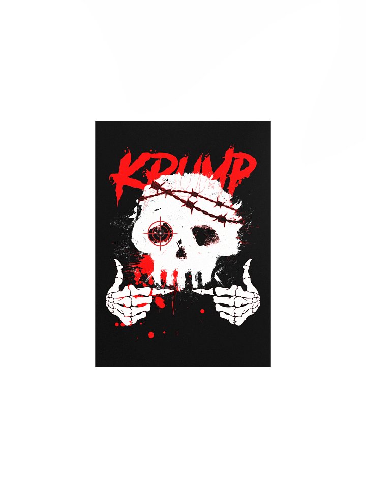 Barbed Wire Skull Poster product image (2)