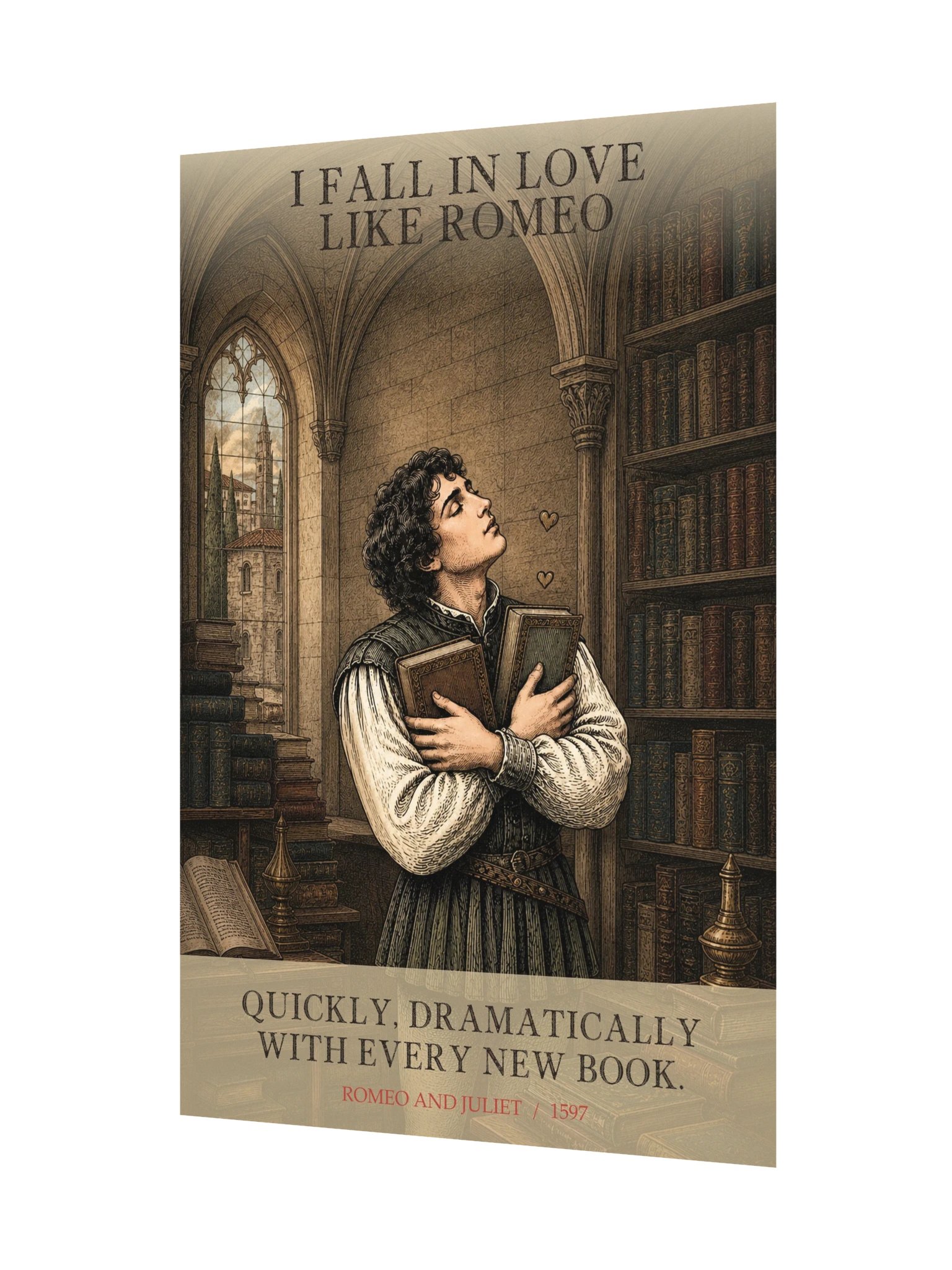 Love Every Book -- Romeo and Juliet Art Print product image (11)