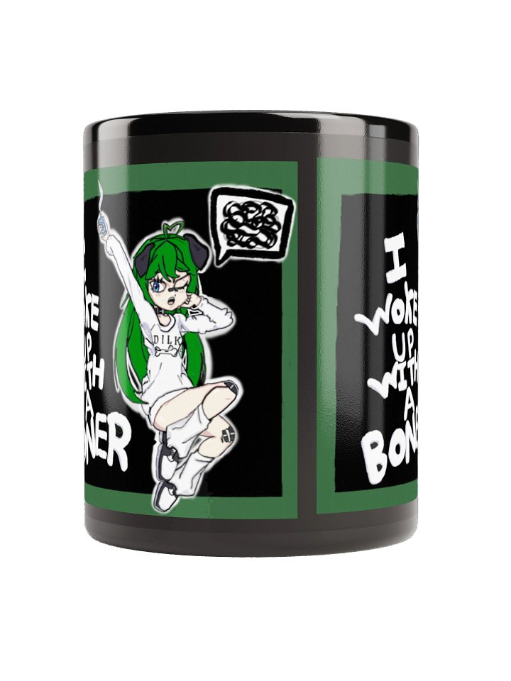 I woke up with a boner mug | by: neon dessert product image (4)