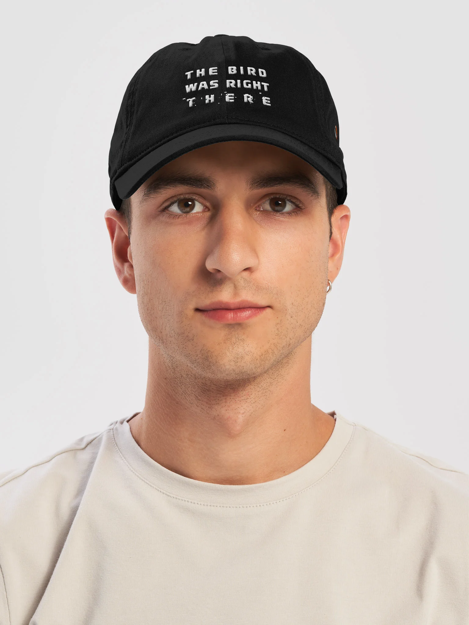 The Bird was Right T H E R E Dad Cap product image (5)