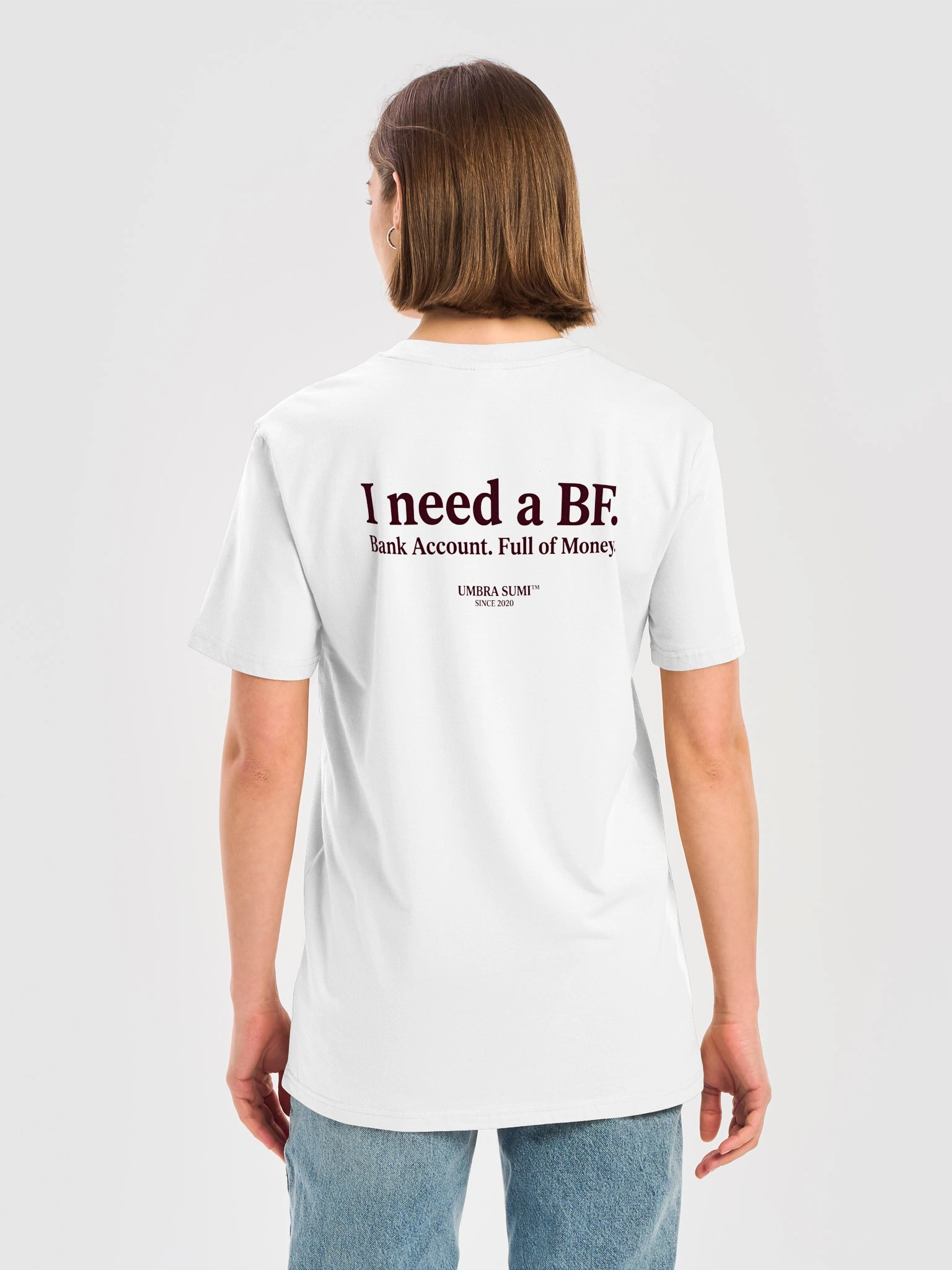 I Need a BF Bank Account Full of Money Funny Women's T-Shirt product image (3)
