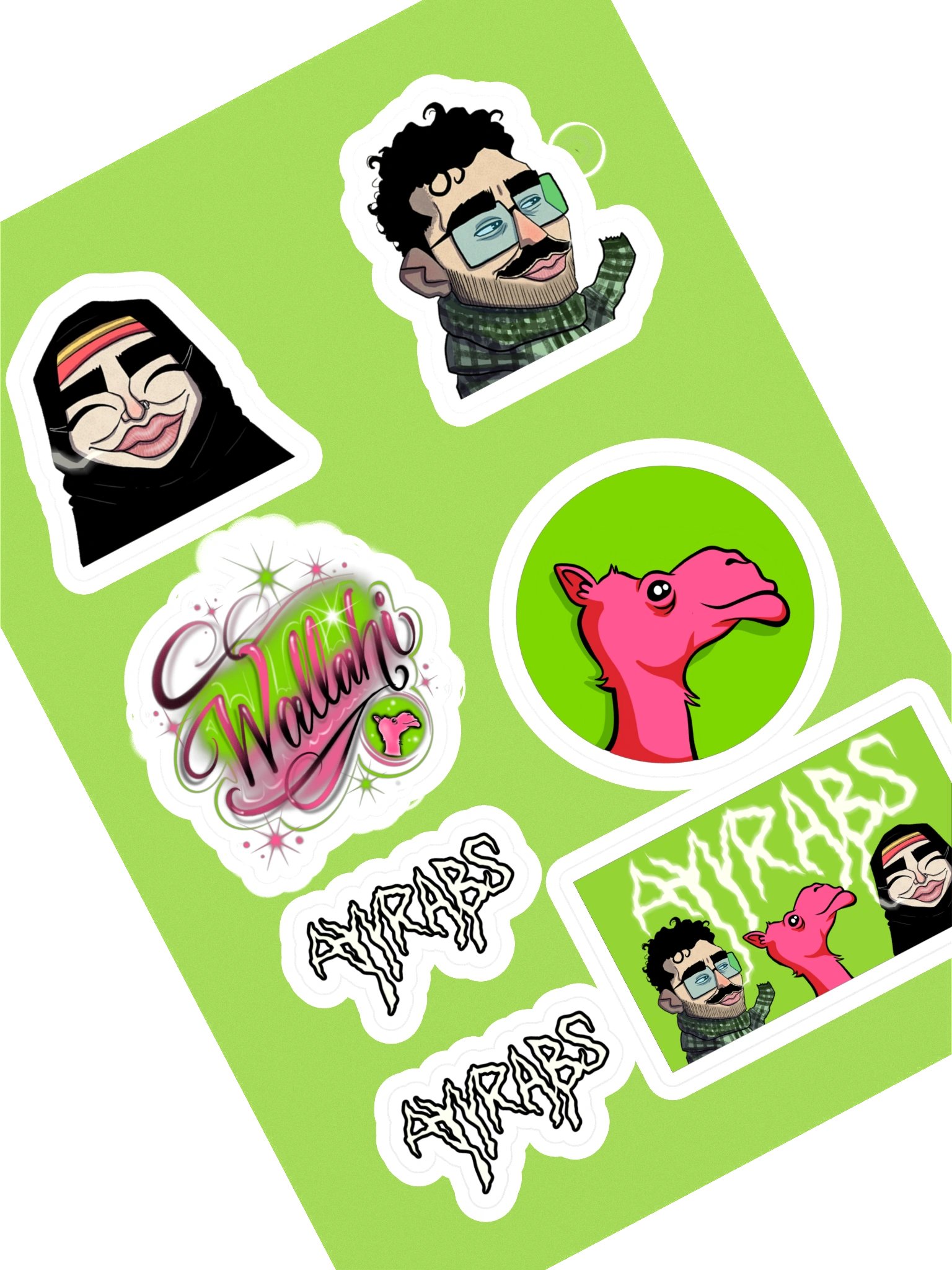 Ayyrabs Sticker Sheet product image (1)