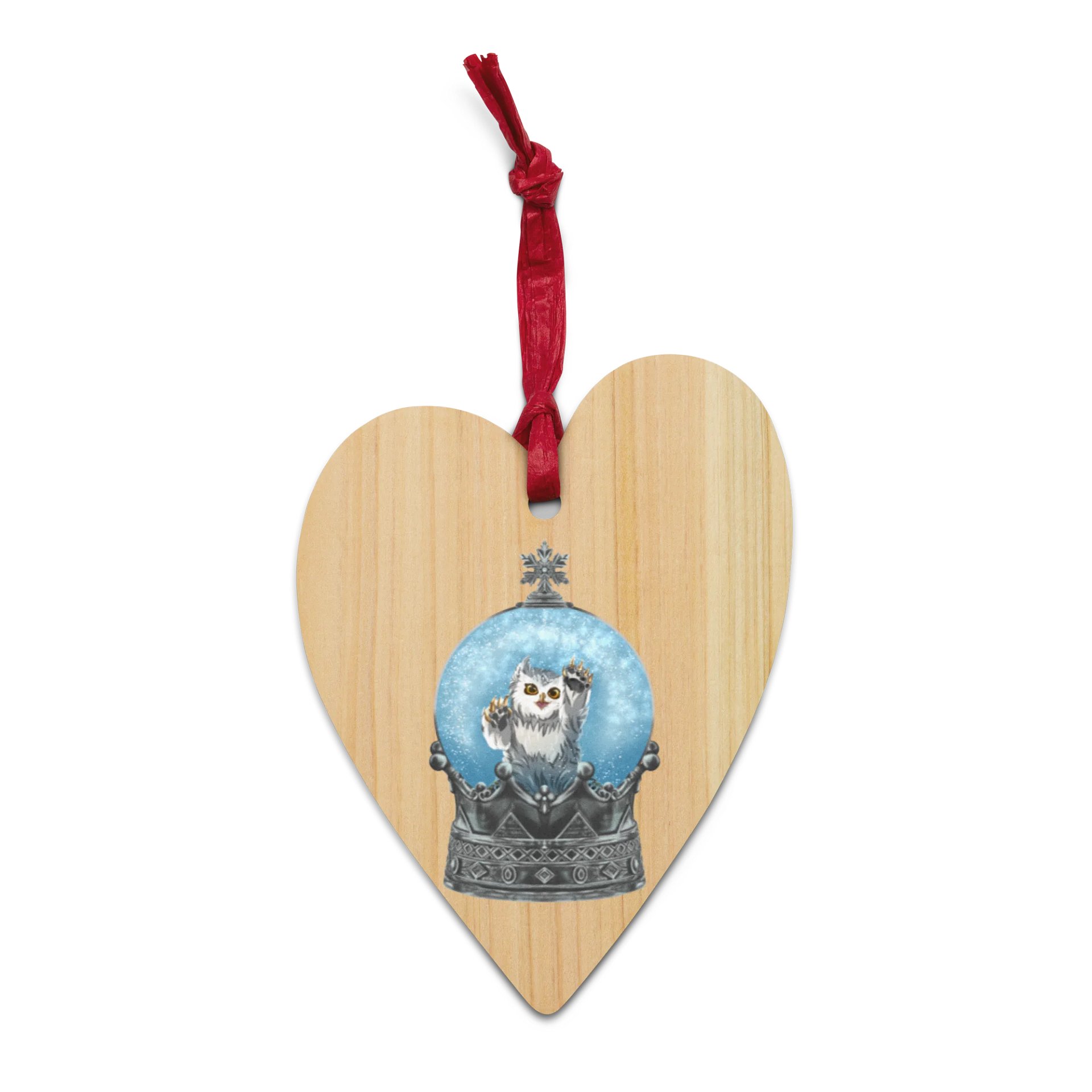Snowy Owlbear Snow Globe product image (1)