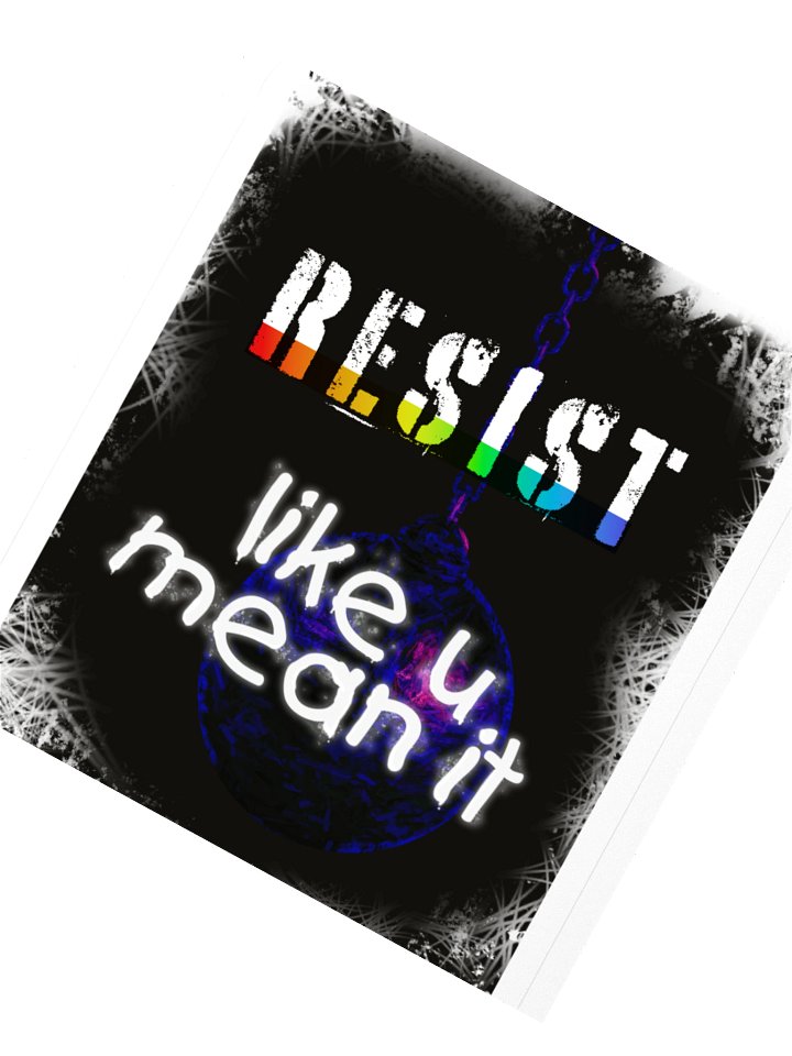 Resist Wrecking Ball Kiss Cut Stickers product image (4)