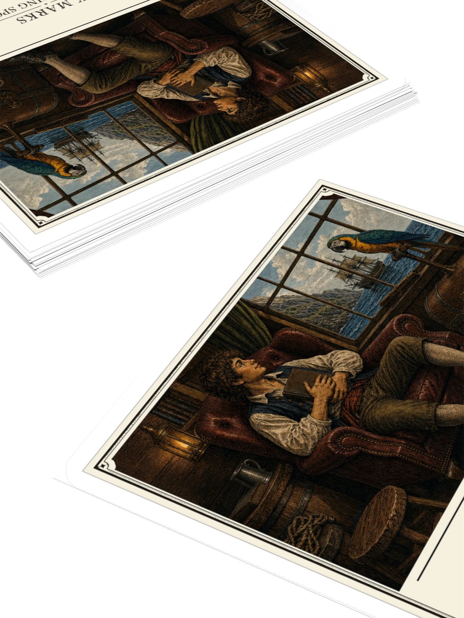 X Marks Reading Spot -- Treasure Island Sticker product image (4)
