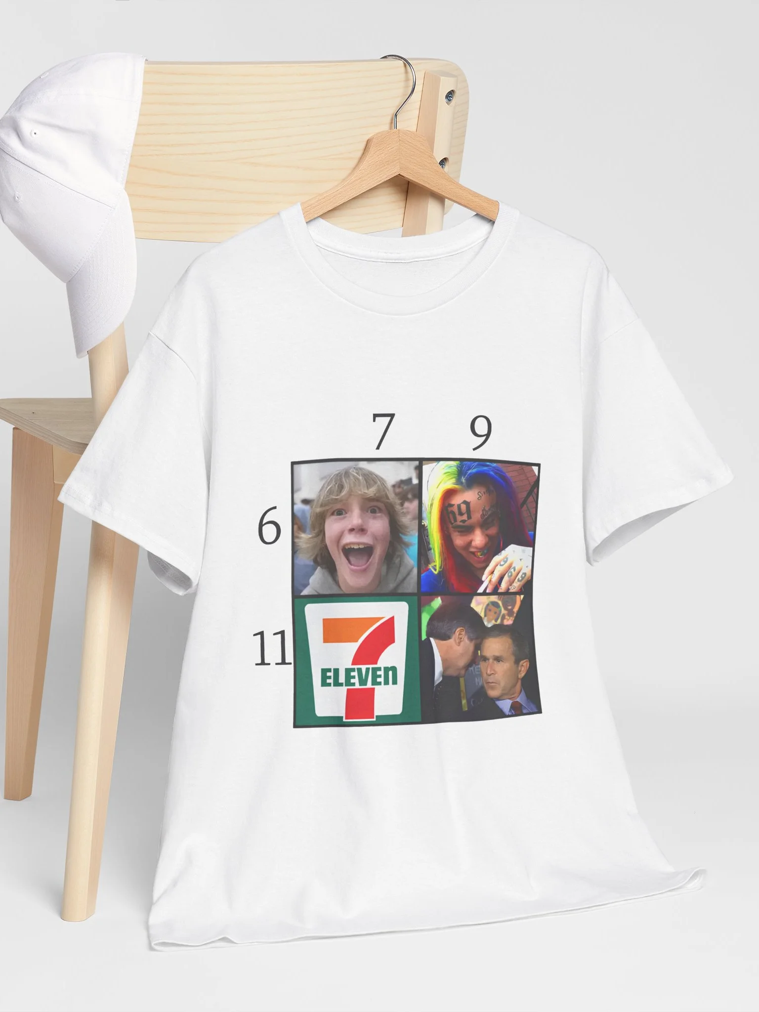 67911 6ix9ine George W Bush Shirt product image (155)