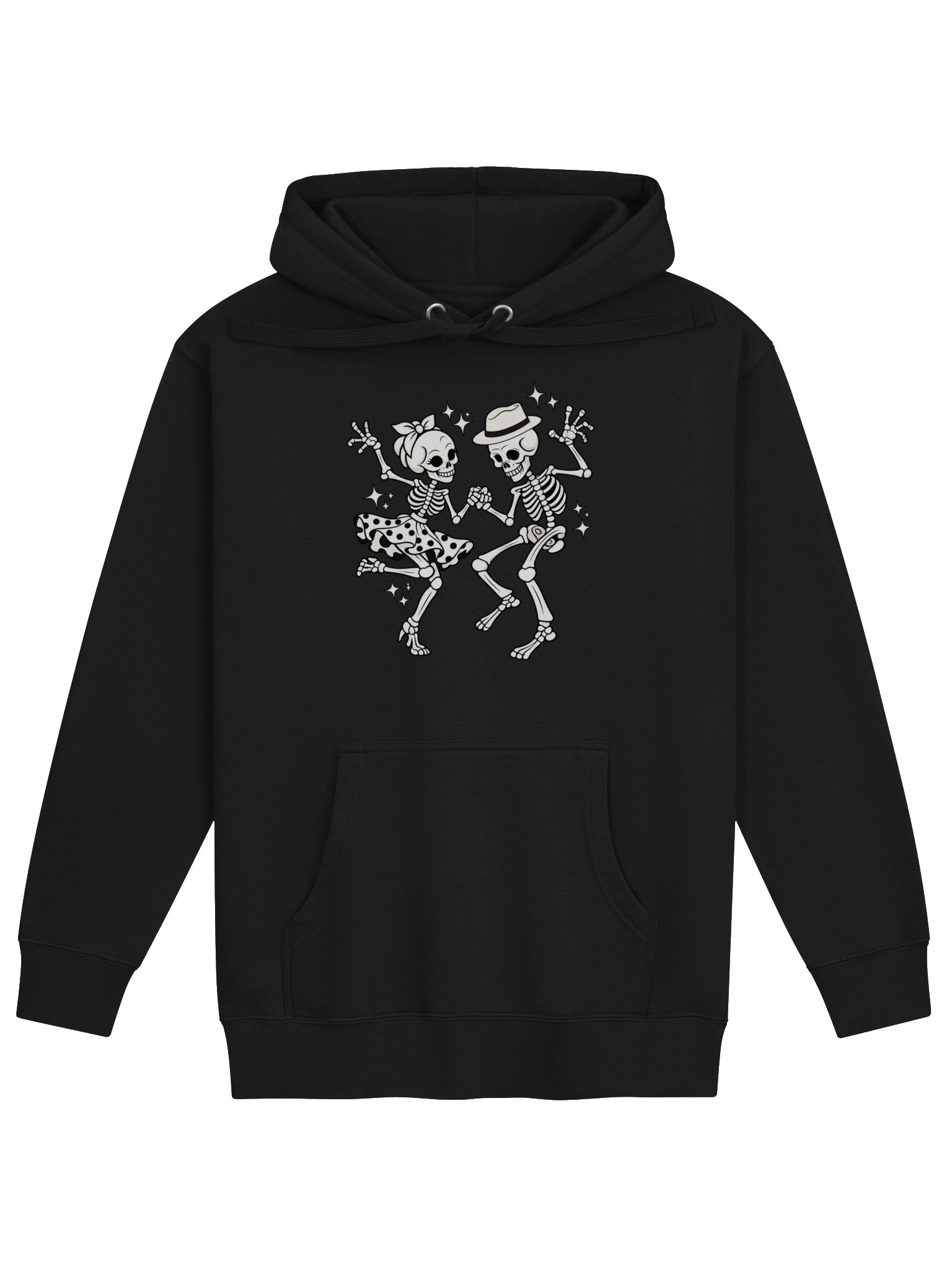 Dancing Till We’re Dead — Skeleton Swing Couple - Hoodie product image (1)