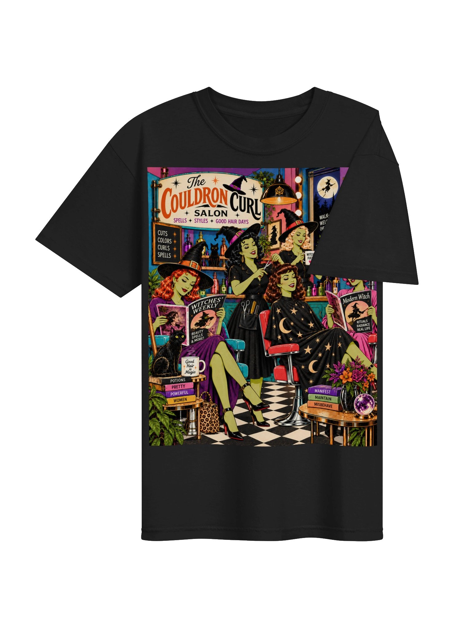 The Cauldron Curl Salon Tee product image (4)
