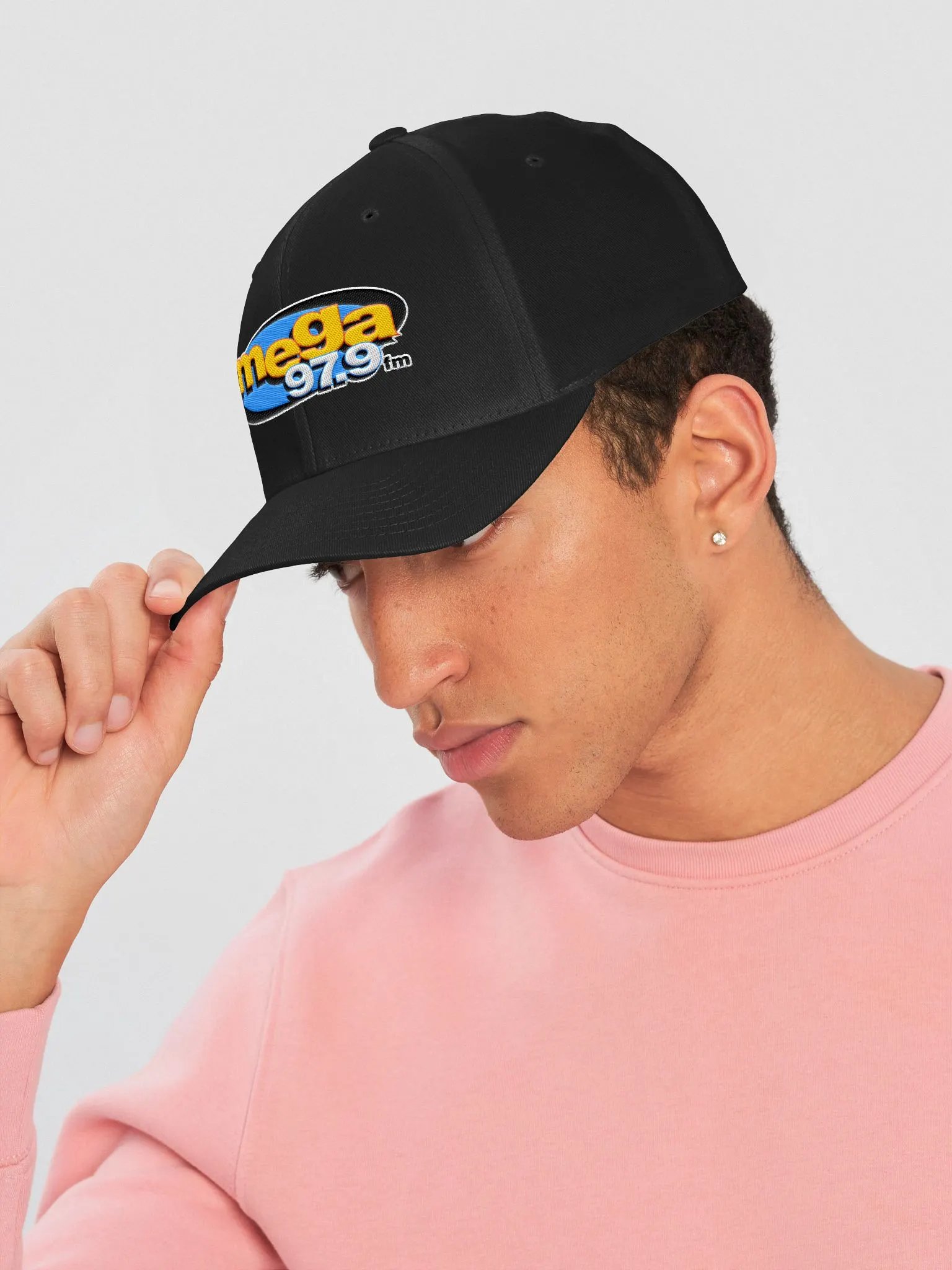 Mega 97.9 Flexfit Structured Fitted Cap product image (3)